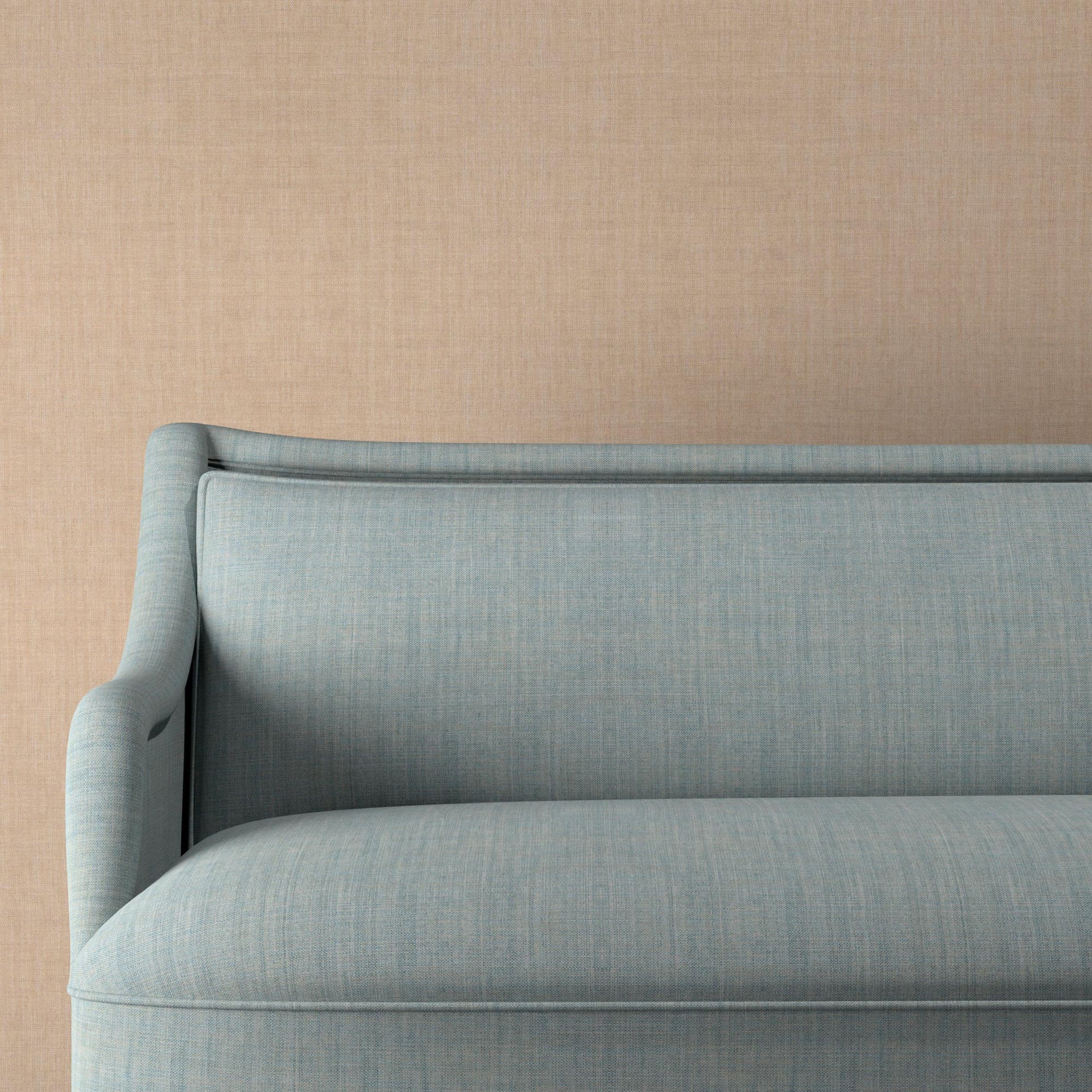 Plain Linen Fabric 052 - Heron