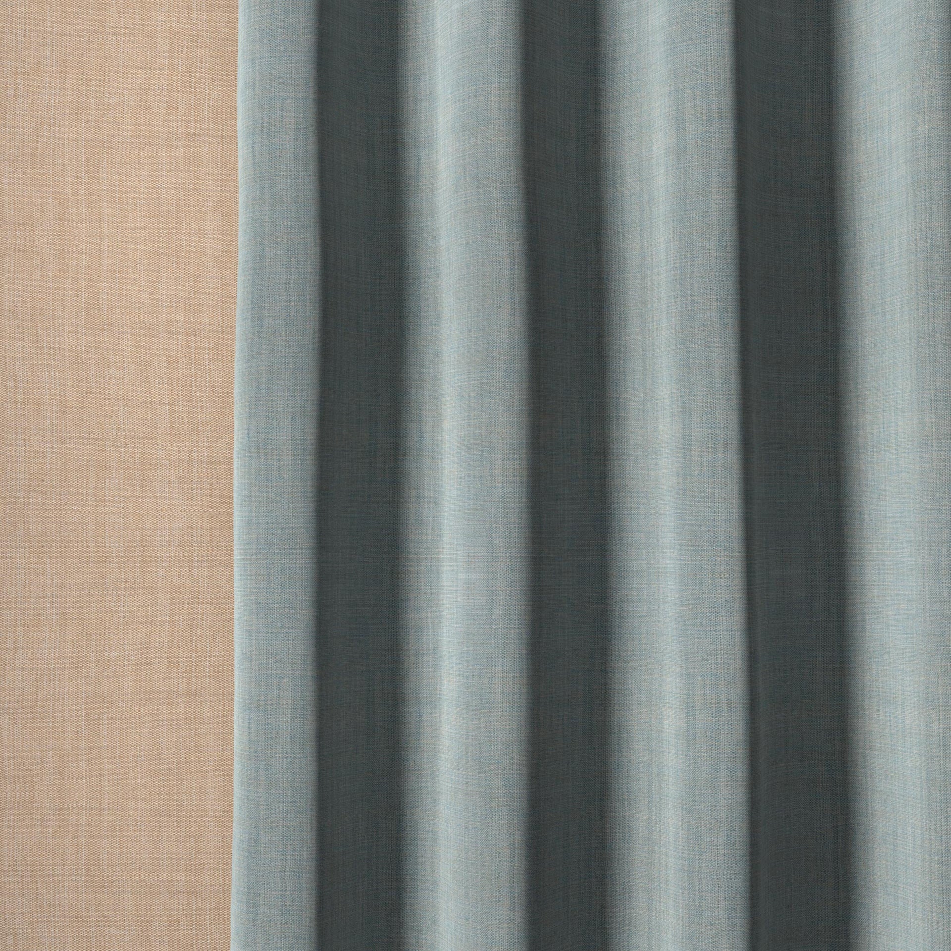 Plain Linen Fabric 052 - Heron