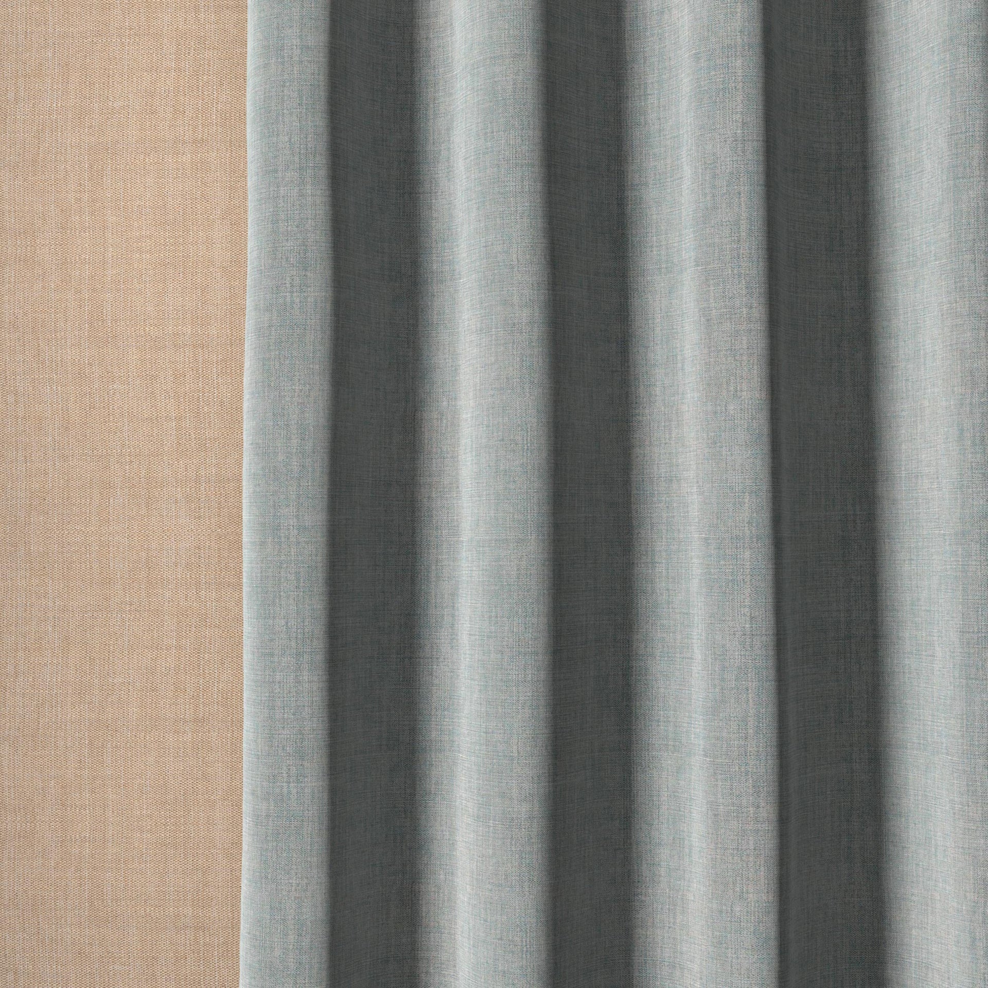Plain Linen Fabric 126 - Rain