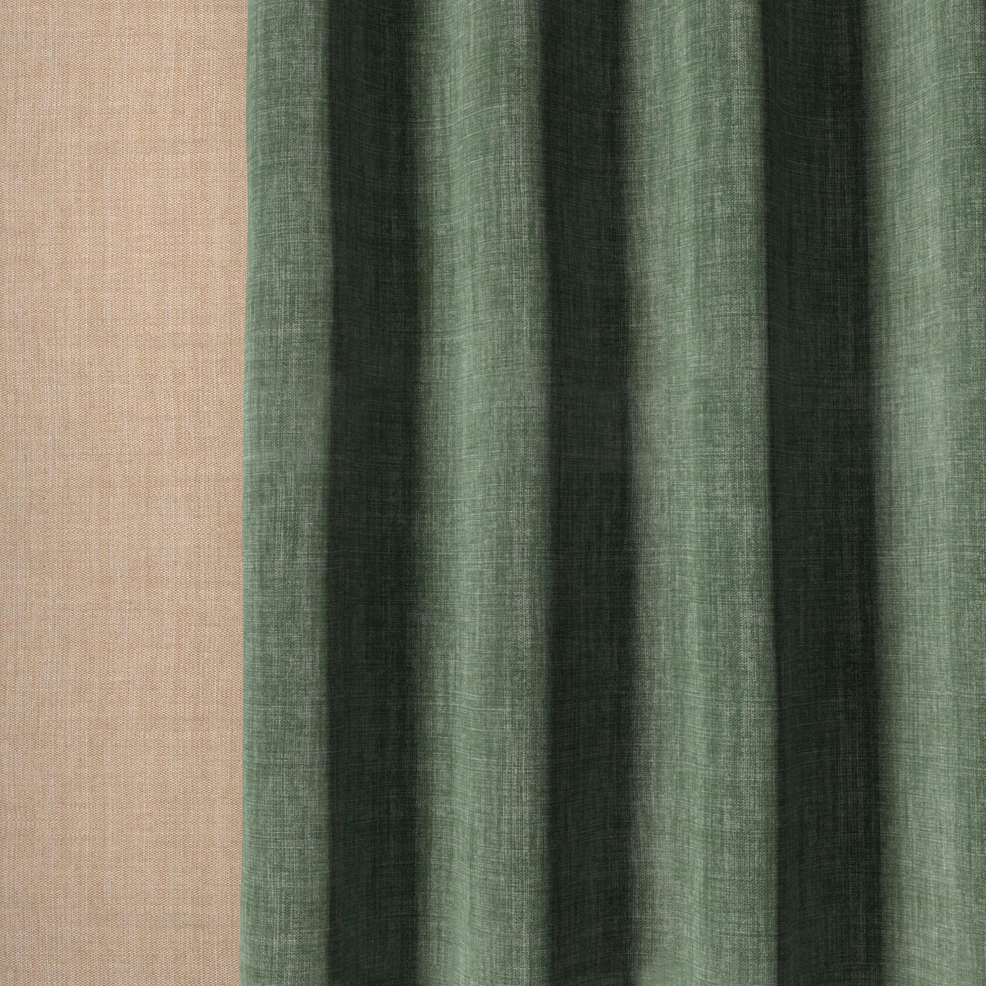 Plain Linen Fabric 024 - Parsons Green