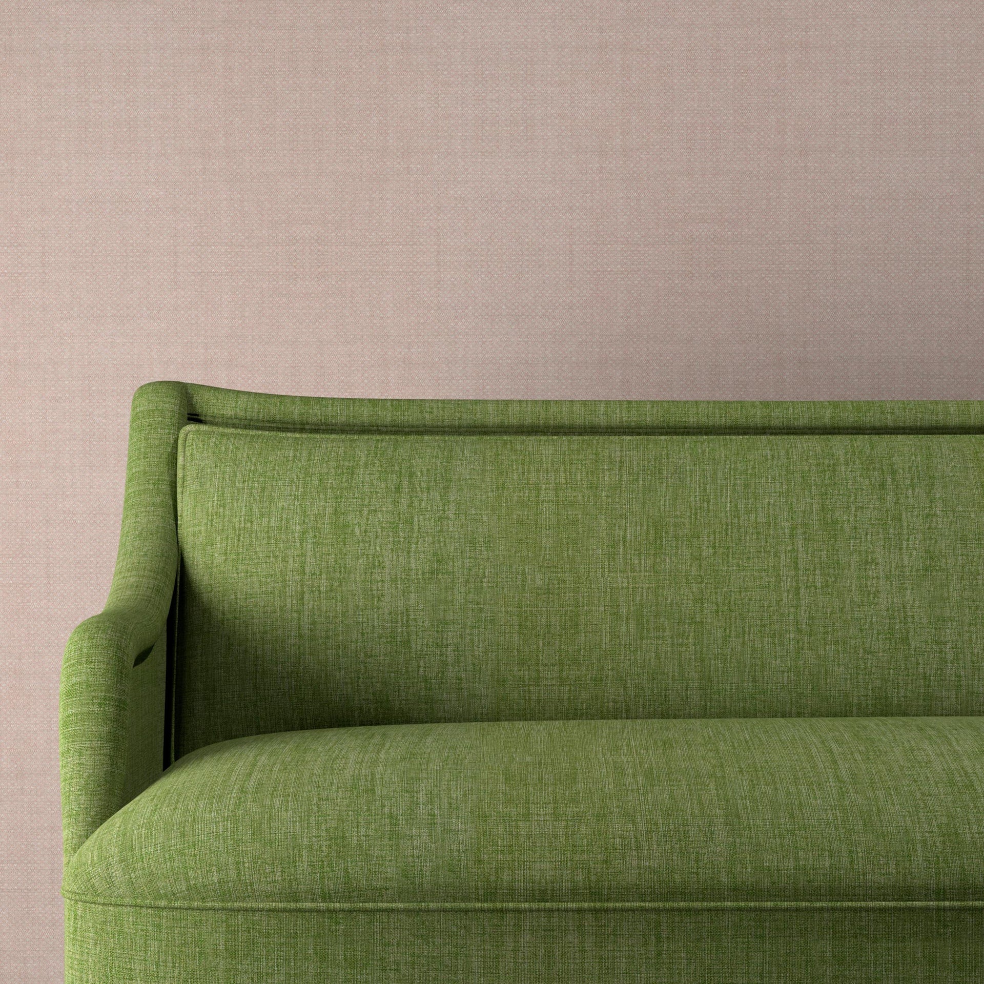 Plain Linen Fabric 026 - Kintyre Green