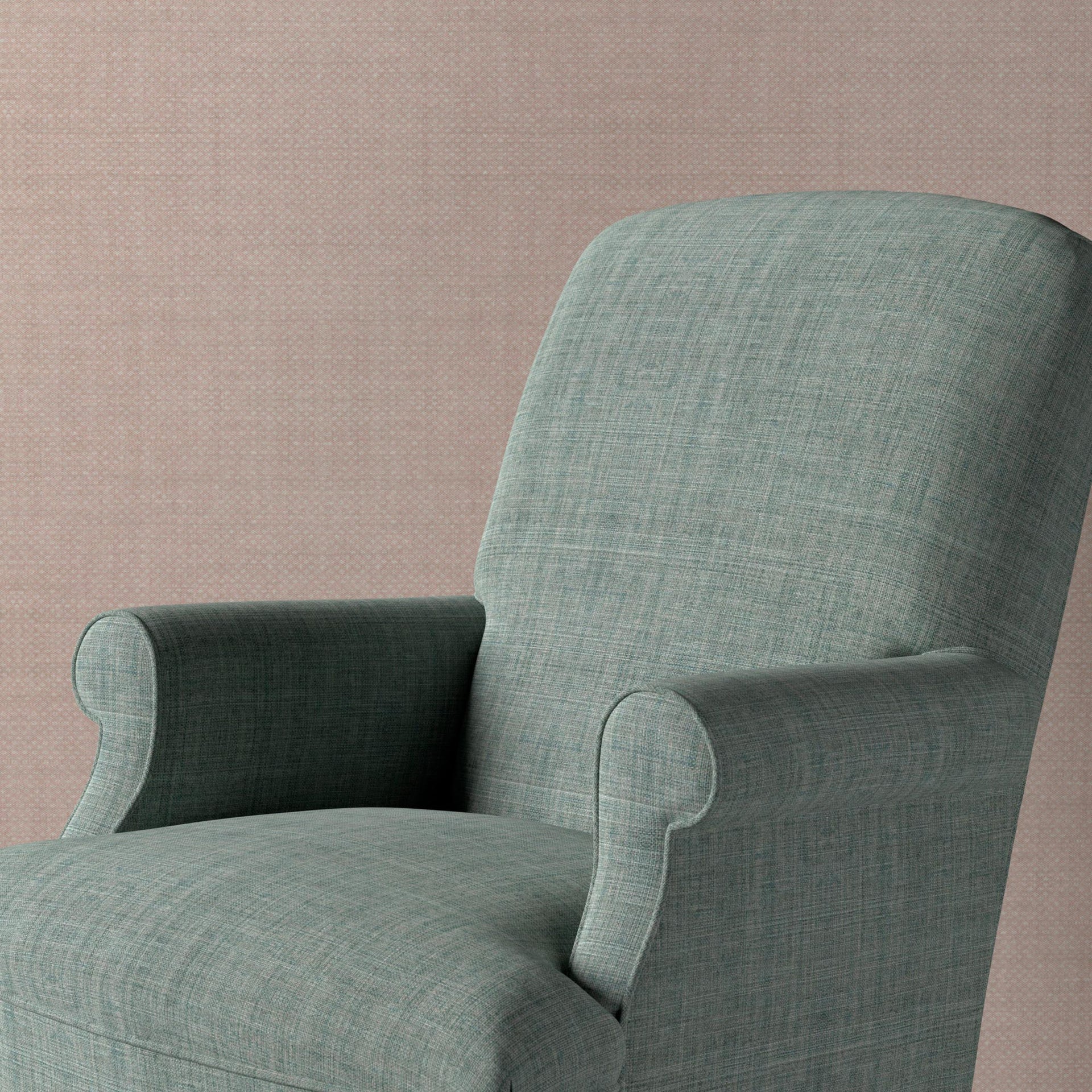 Plain Linen Fabric 037 - Horizon