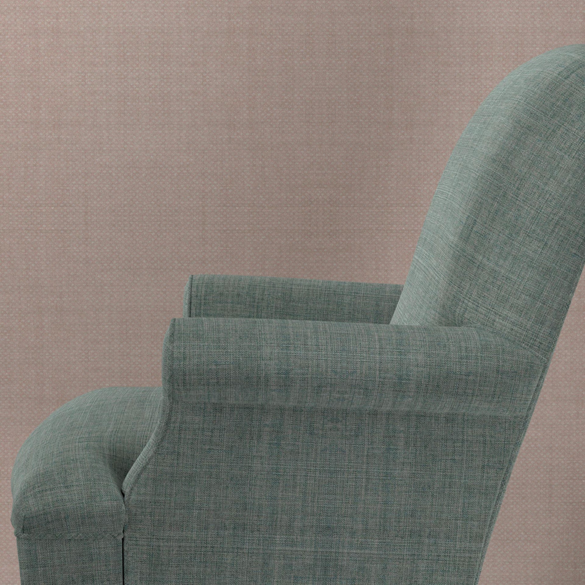Plain Linen Fabric 037 - Horizon