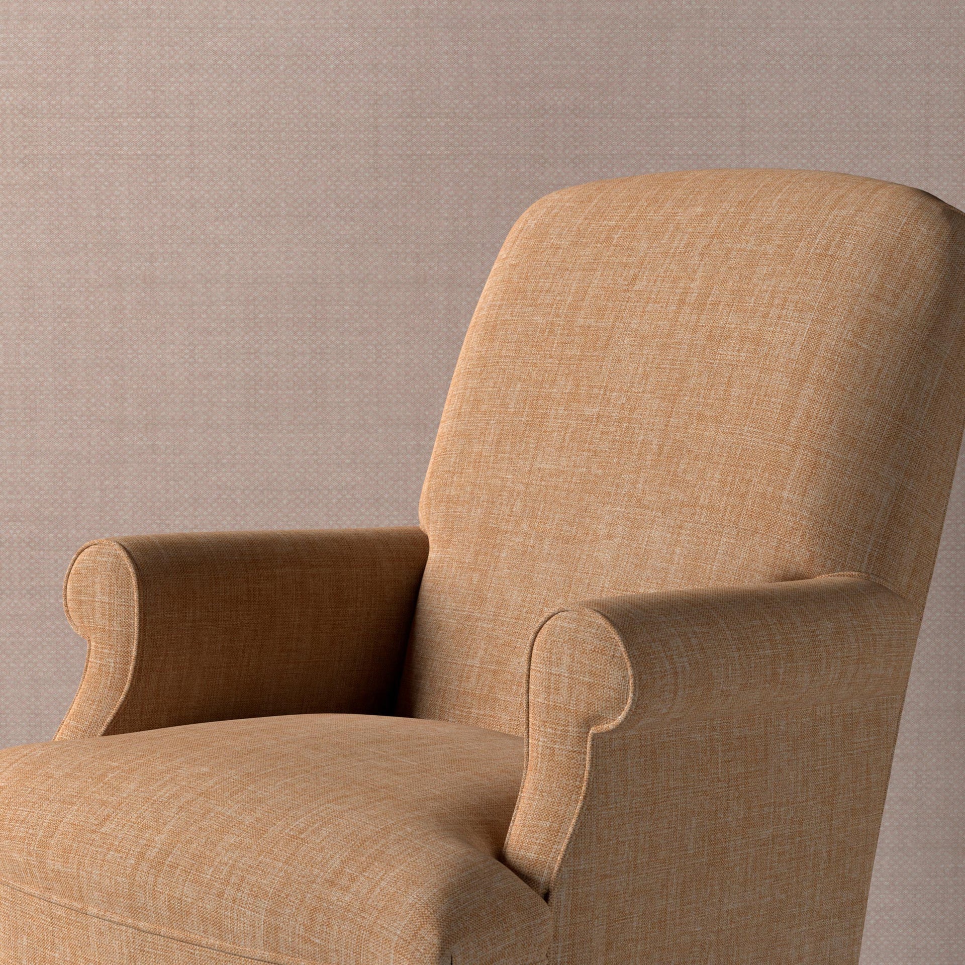 Plain Linen Fabric 014 - Kippered