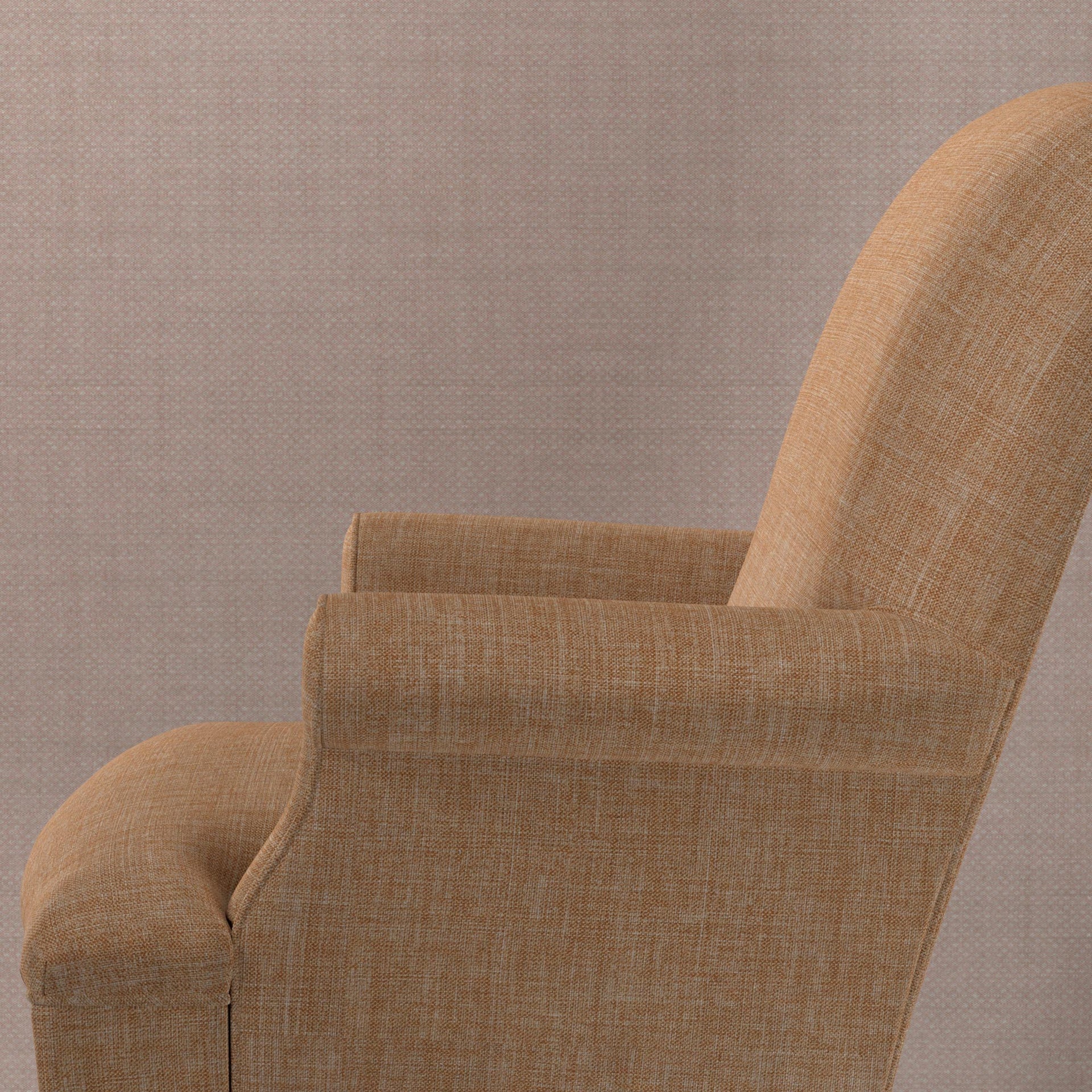 Plain Linen Fabric 014 - Kippered