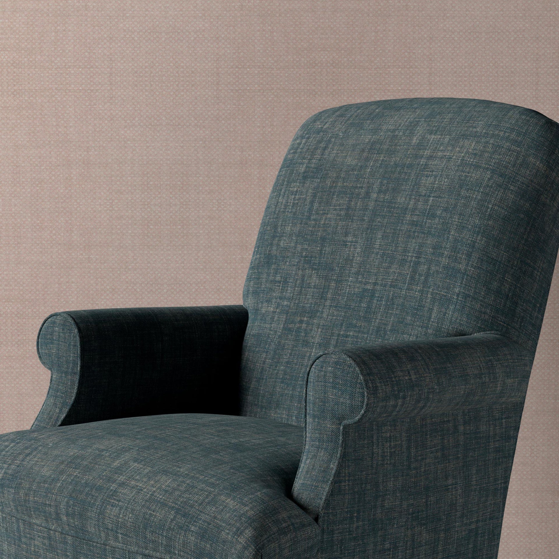 Plain Linen Fabric 031 - Clean Slate