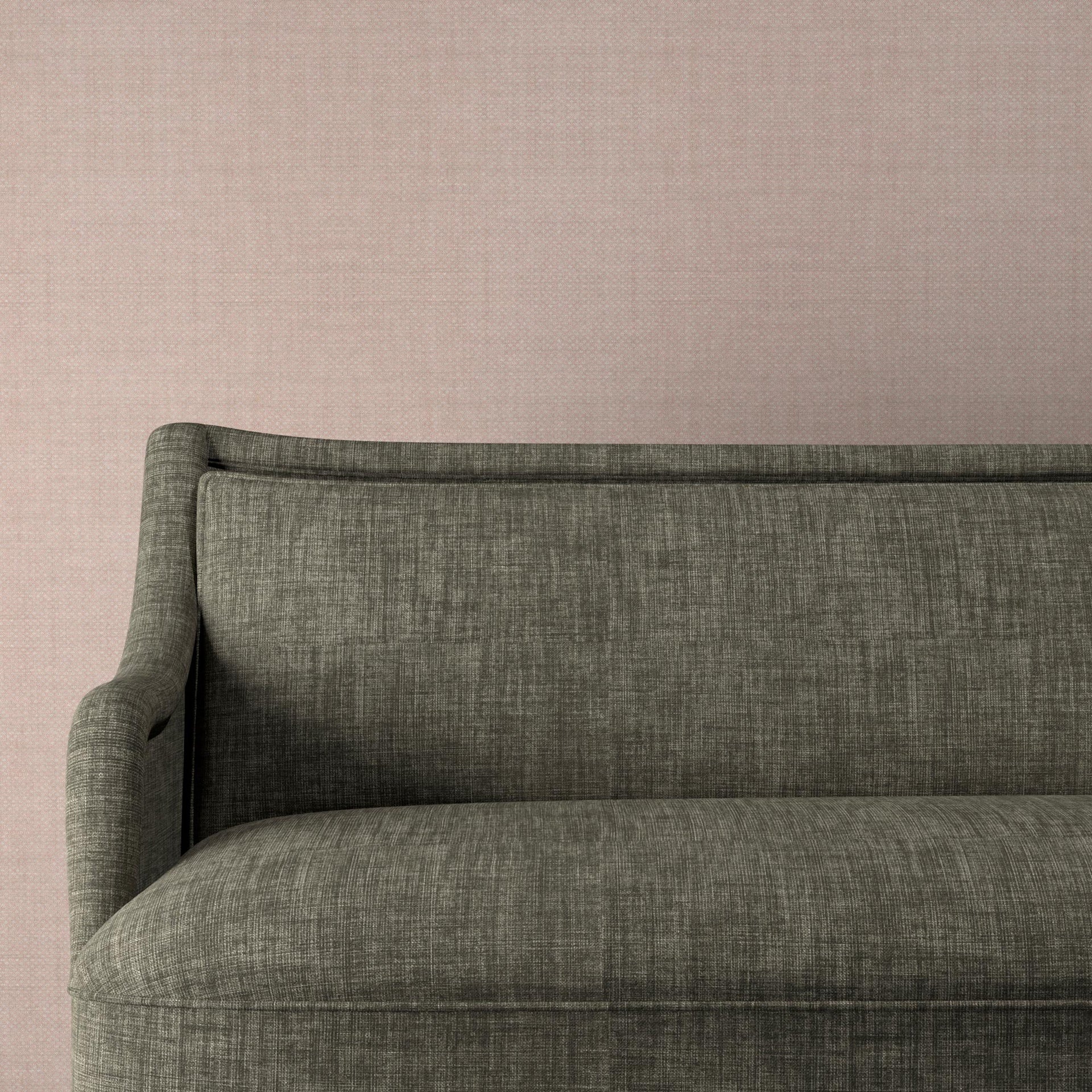 Plain Linen Fabric 041 - Downpipe