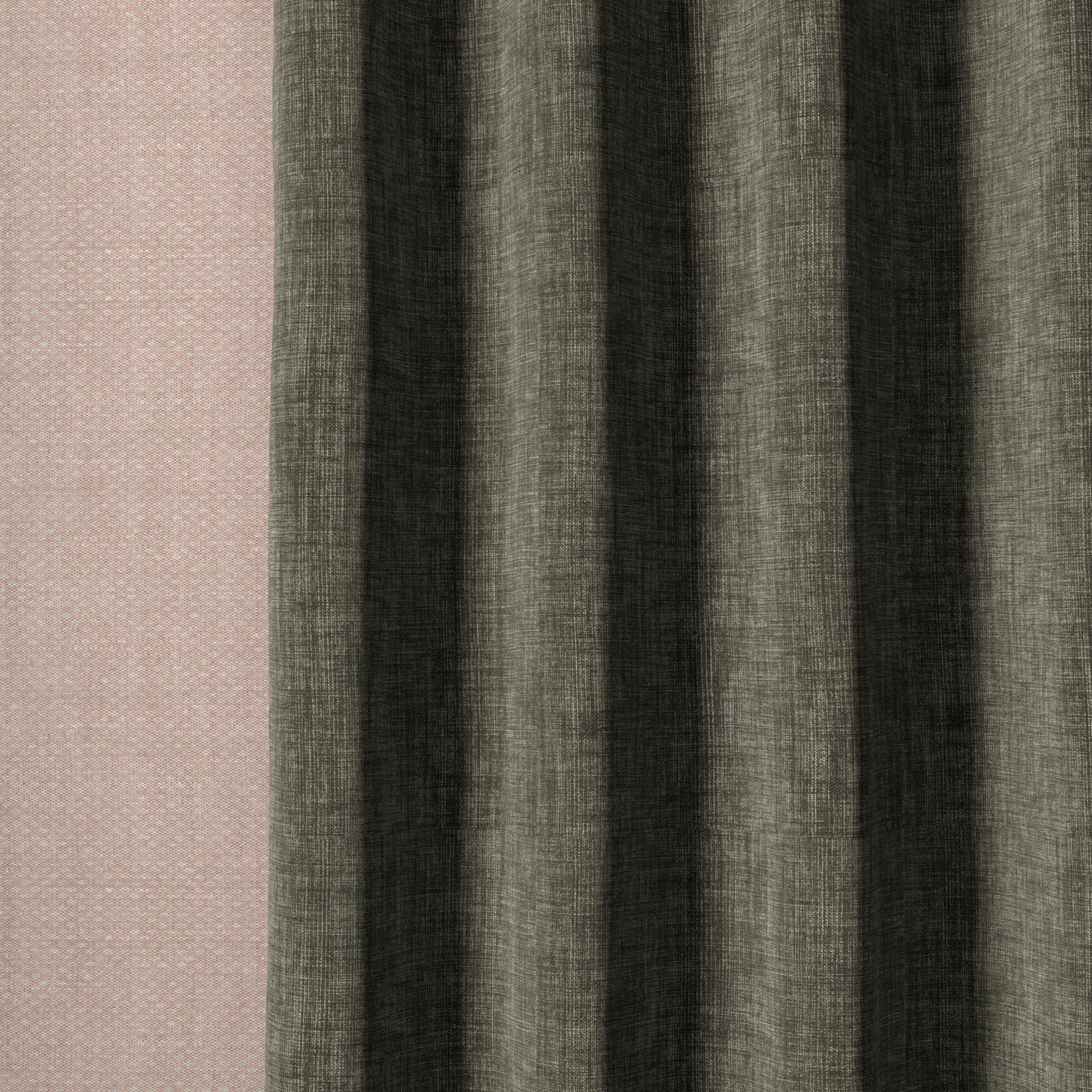 Plain Linen Fabric 041 - Downpipe