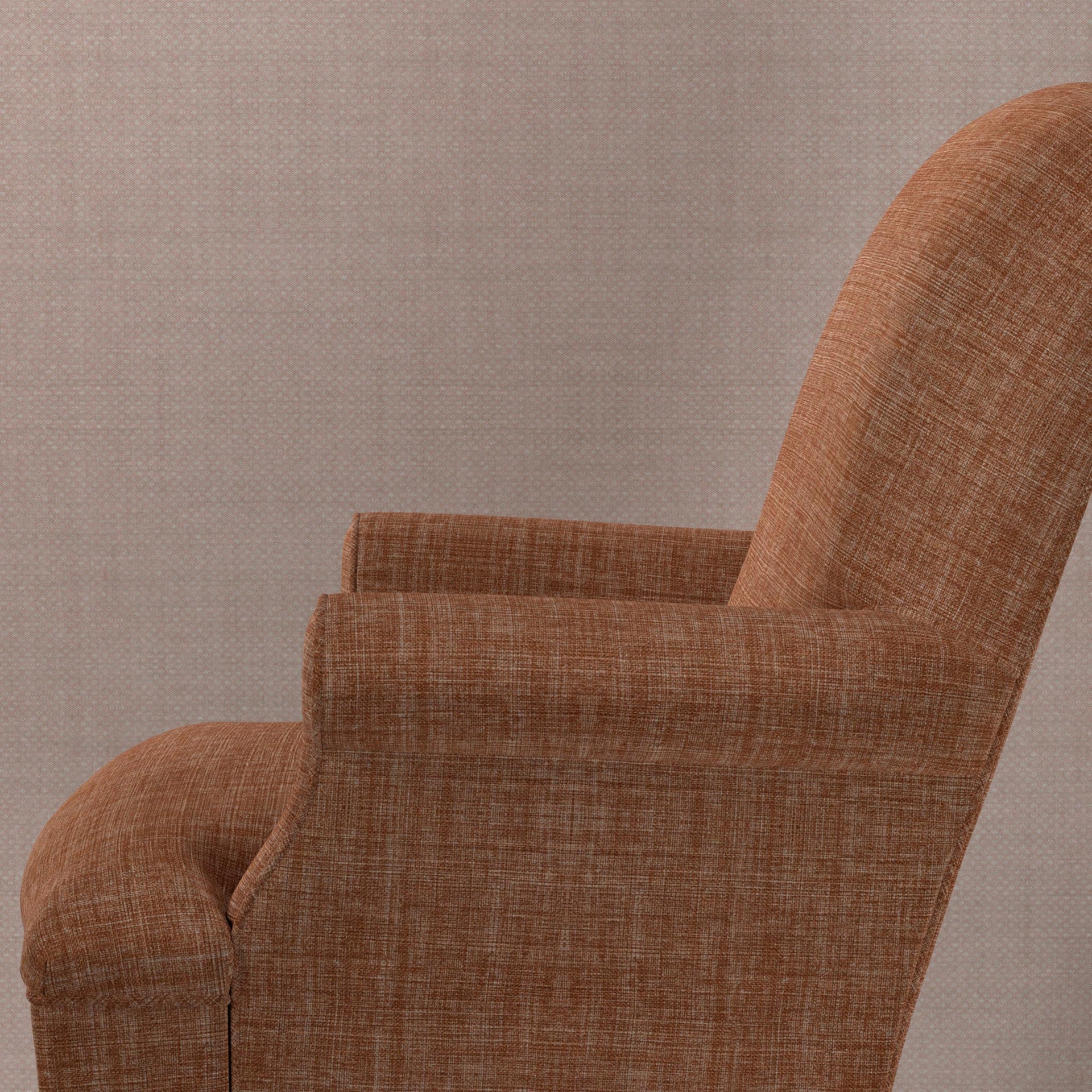 Plain Linen Fabric 045 - Mulligatawny
