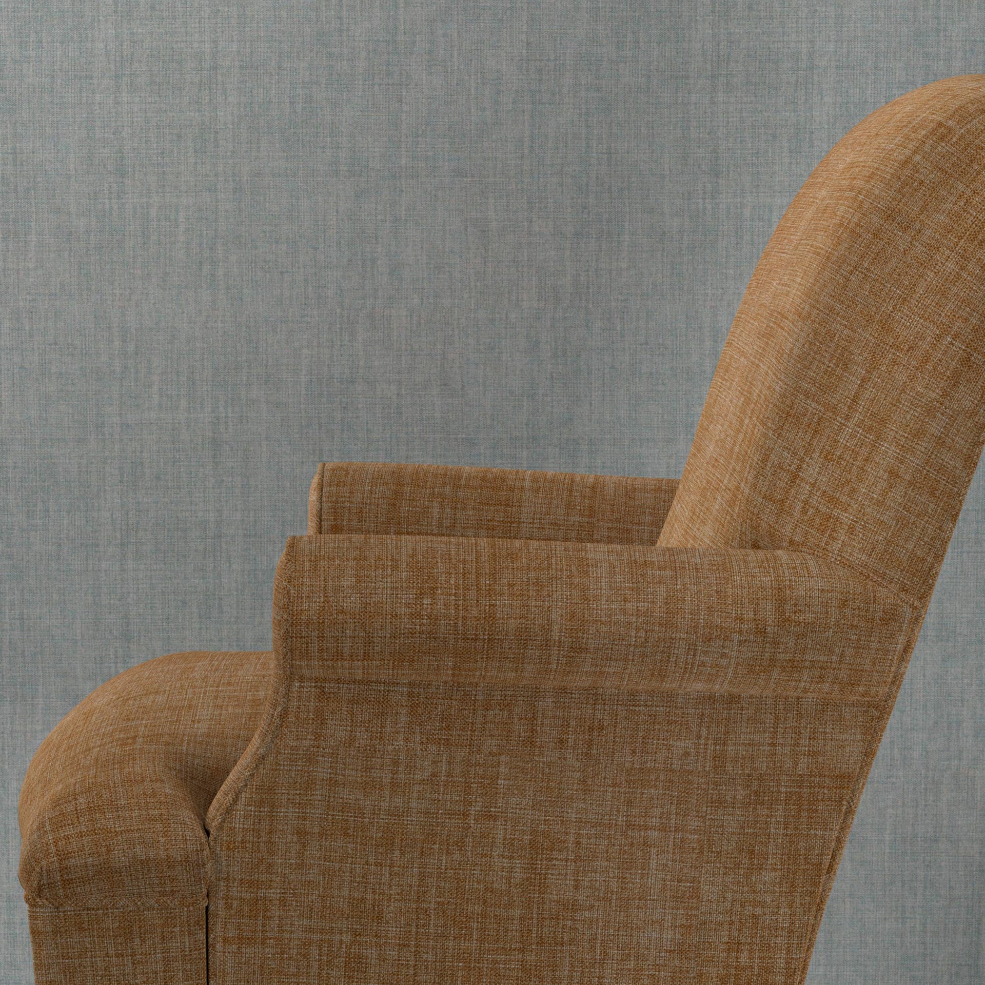 Plain Linen Fabric 049 - Marron Glace