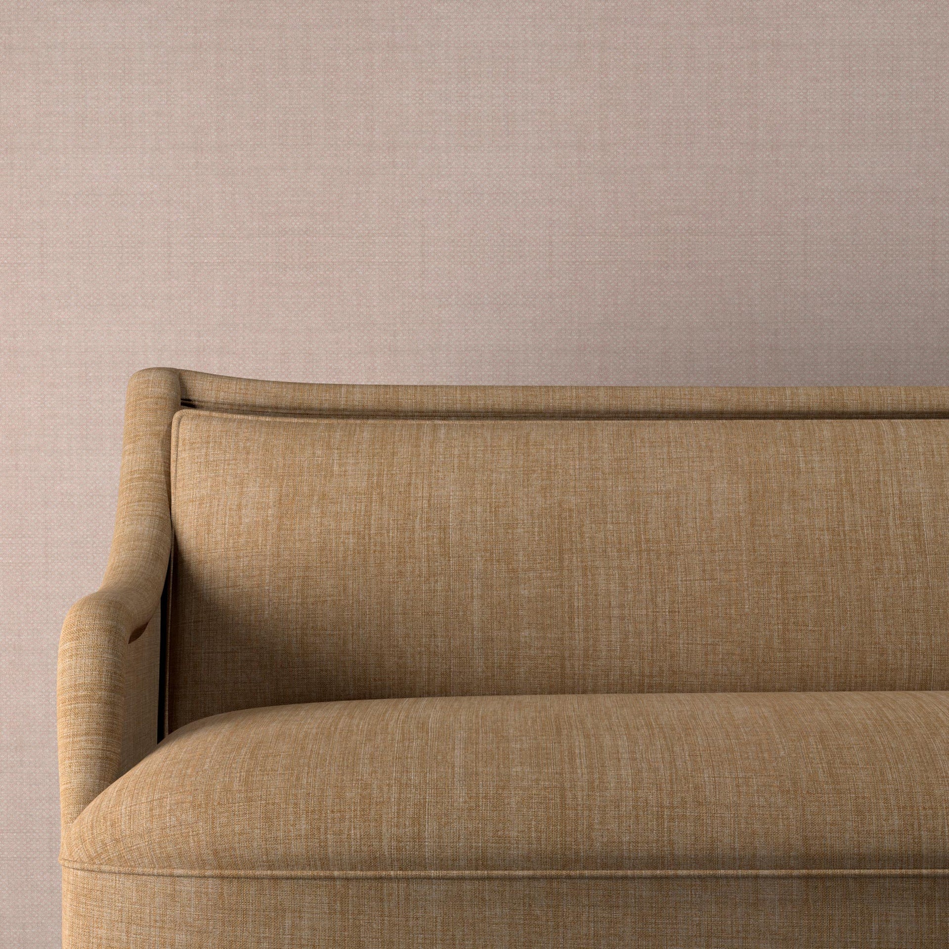 Plain Linen Fabric 050 - Gratin