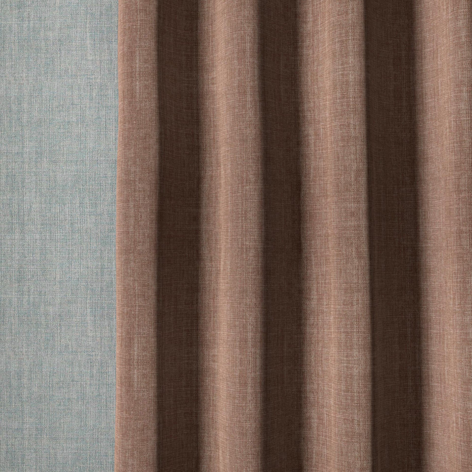 Plain Linen Fabric 051 - Quince