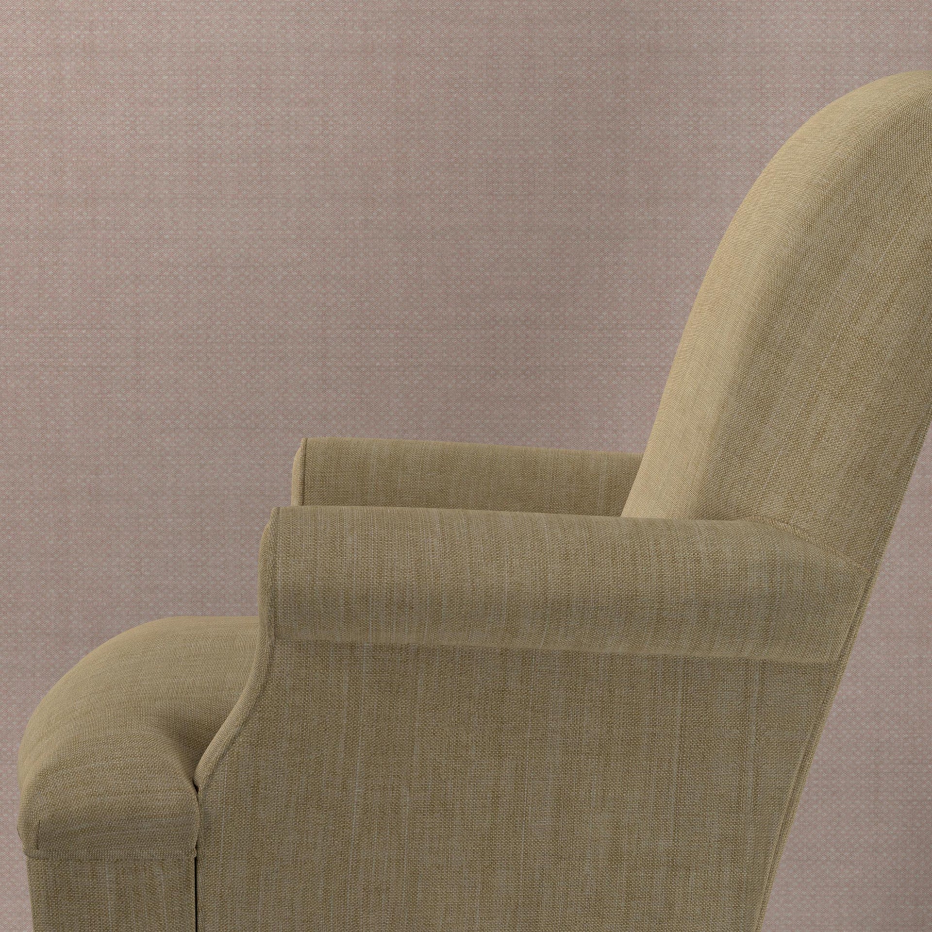 Plain Linen Fabric 054 - Blind Man's Buff