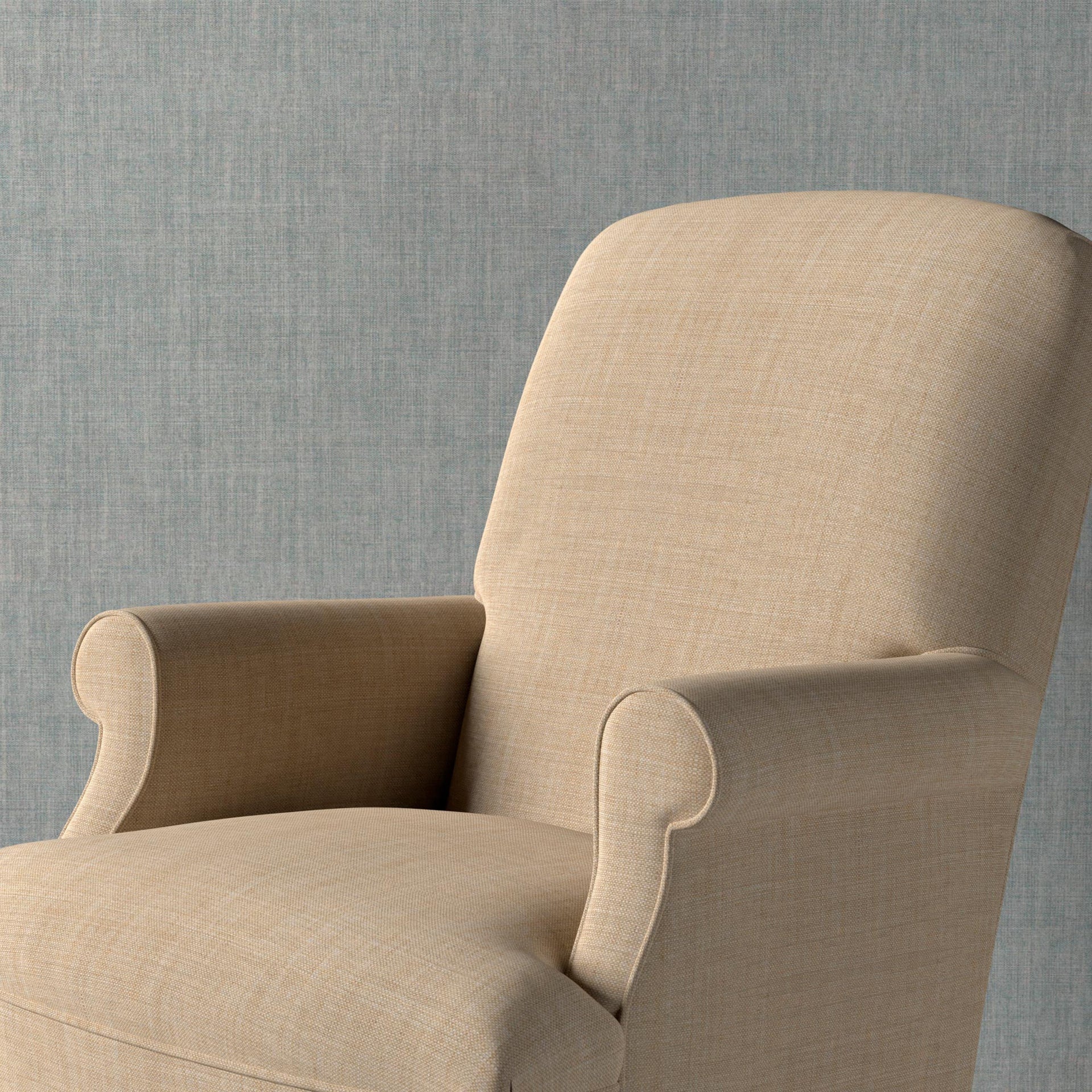 Plain Linen Fabric 056 - Boater
