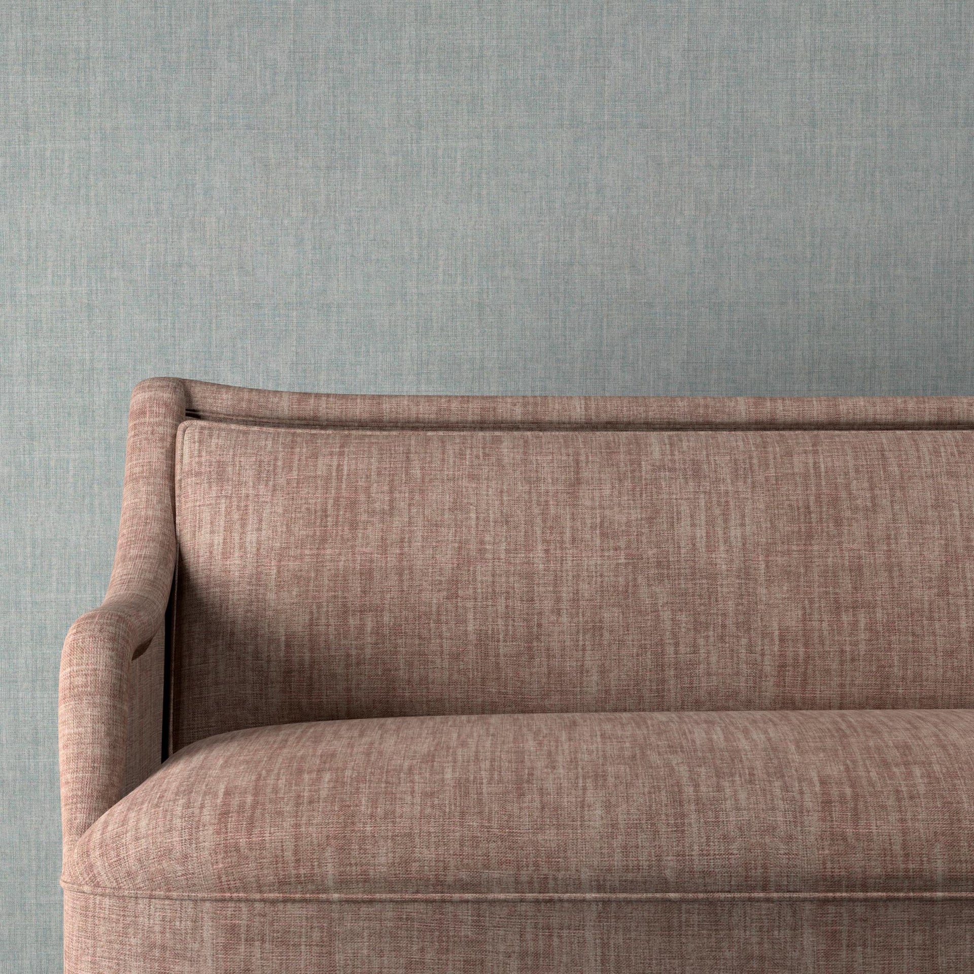 Plain Linen Fabric 125 - Clay Slip