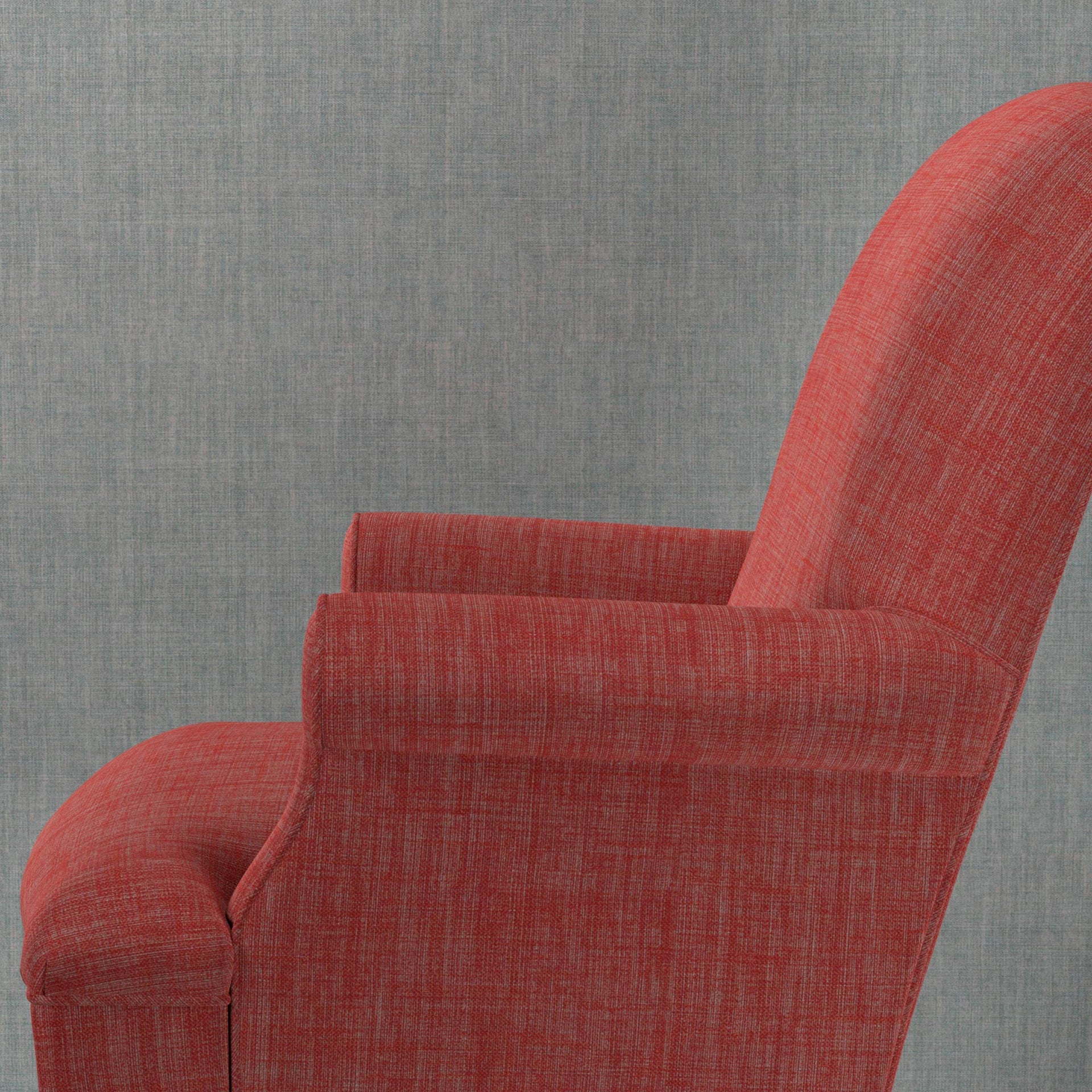 Plain Linen Fabric 006 - Tickled Pink