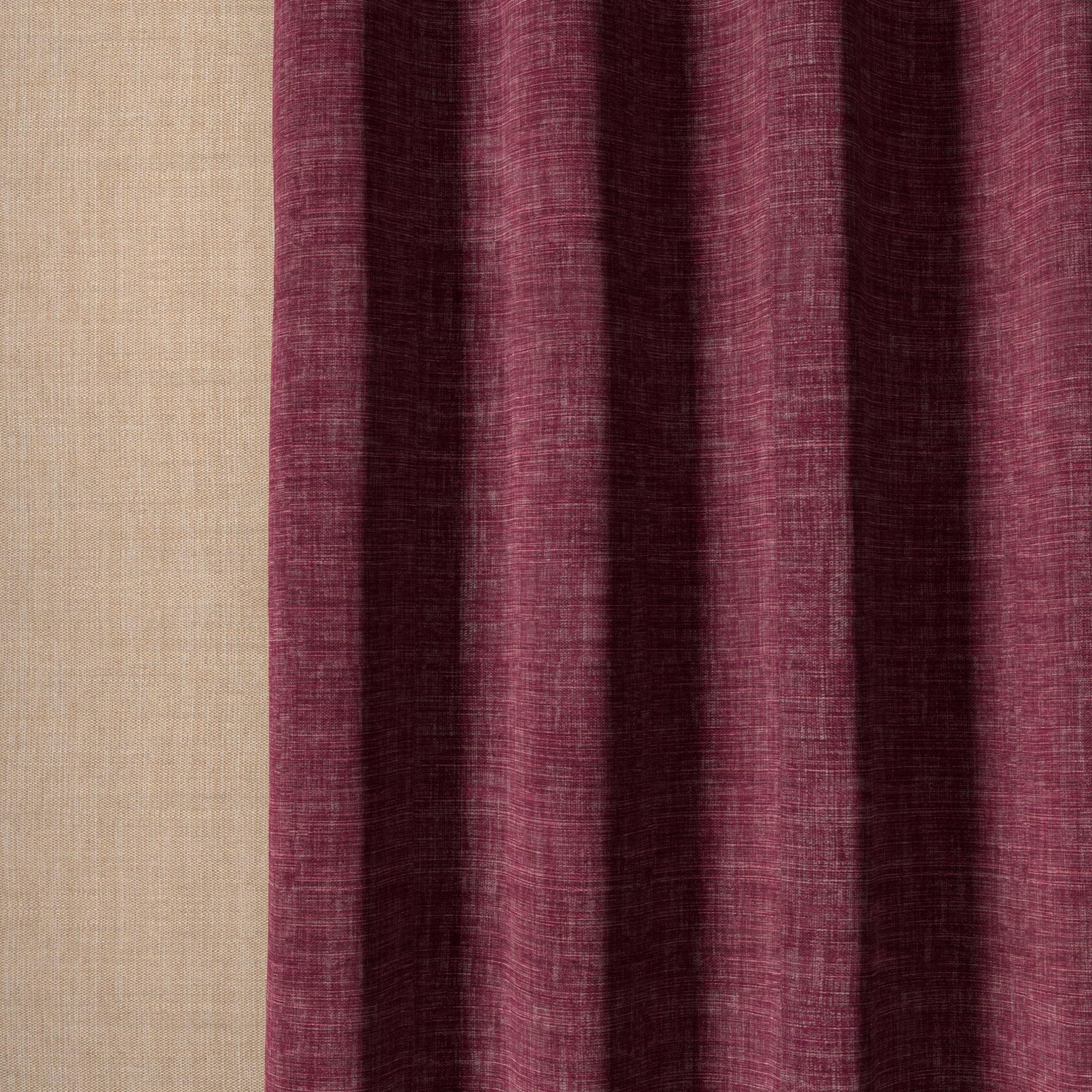Plain Linen Fabric 120 - Back to the Fuchsia