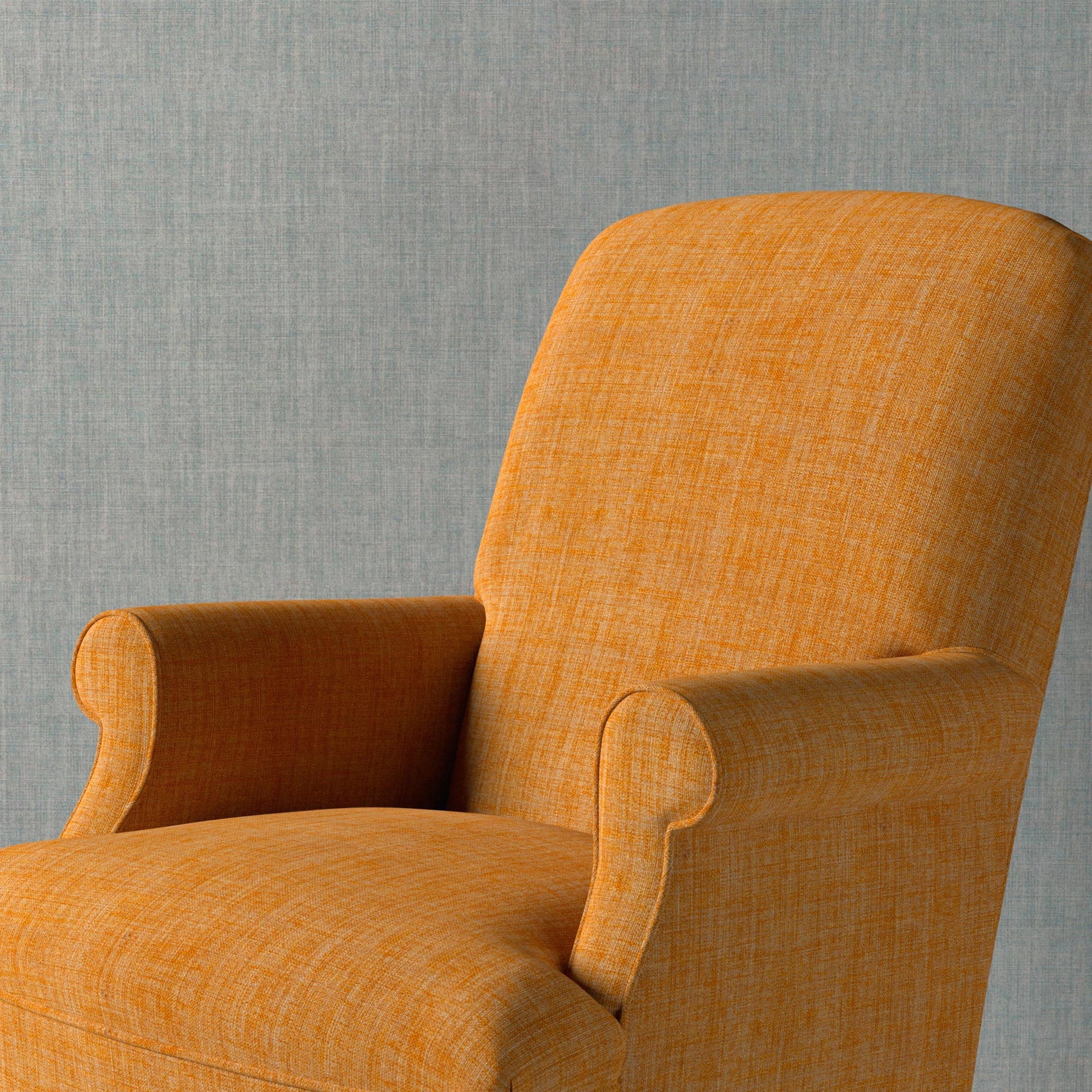 Plain Linen Fabric 012 - Club Yellow