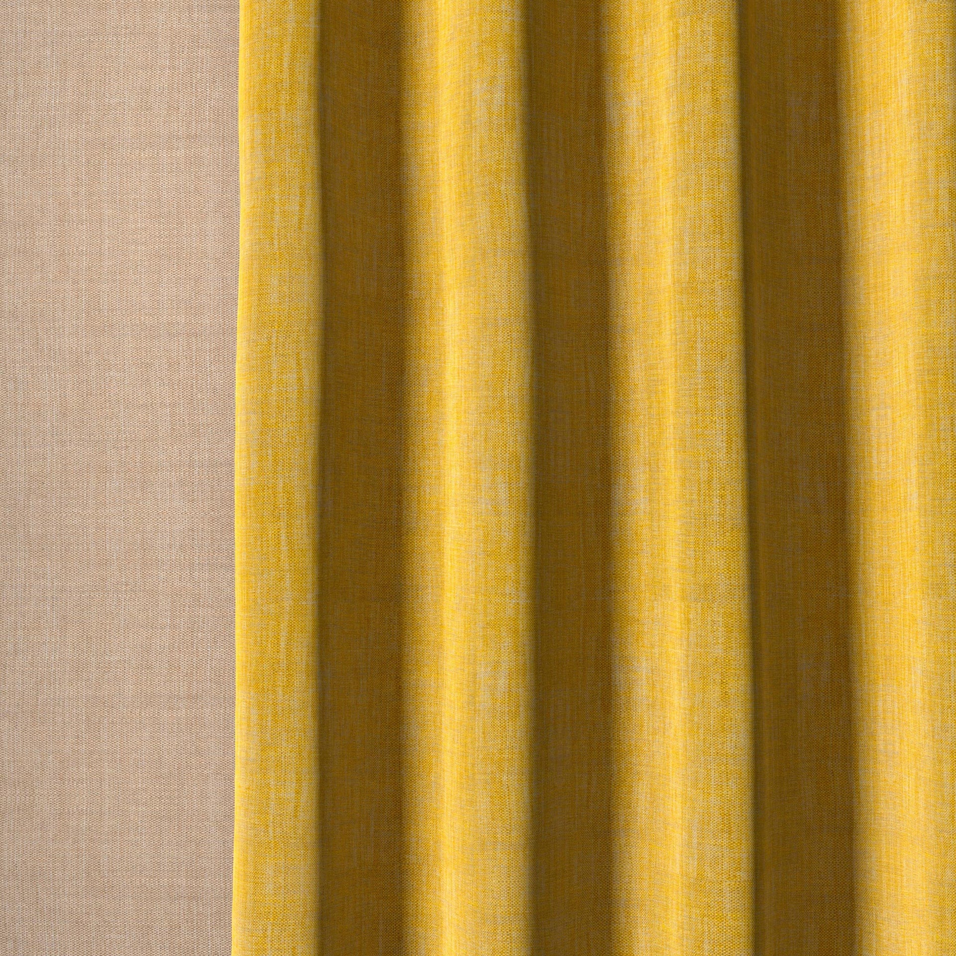 Plain Linen Fabric 013 - Chanterelle