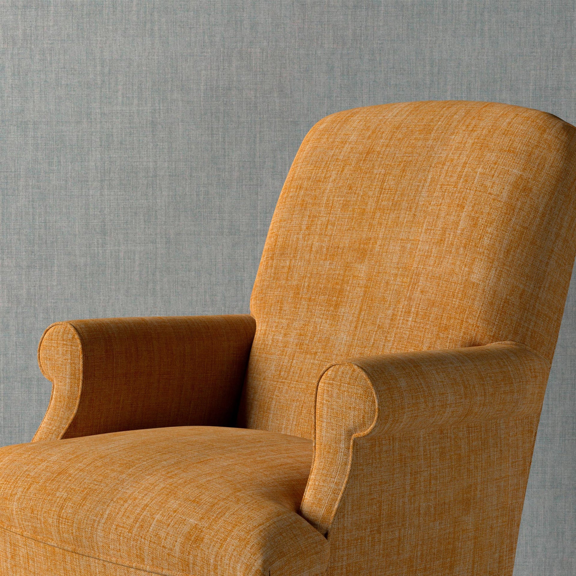 Plain Linen Fabric 015 - Fake Tan