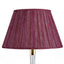 Round Box Pleat Lampshade in Back to the Fuchsia
