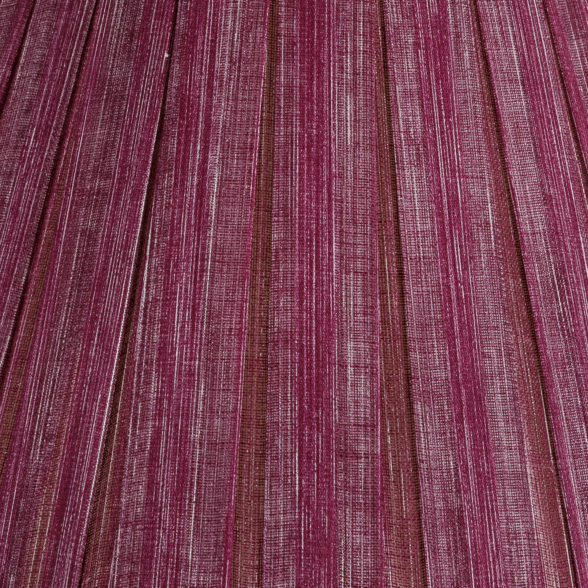 Round Box Pleat Lampshade in Back to the Fuchsia