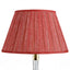 Round Box Pleat Lampshade in Carpet Slipper