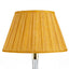 Round Box Pleat Lampshade in Club Yellow