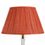 Round Box Pleat Lampshade in Fresco