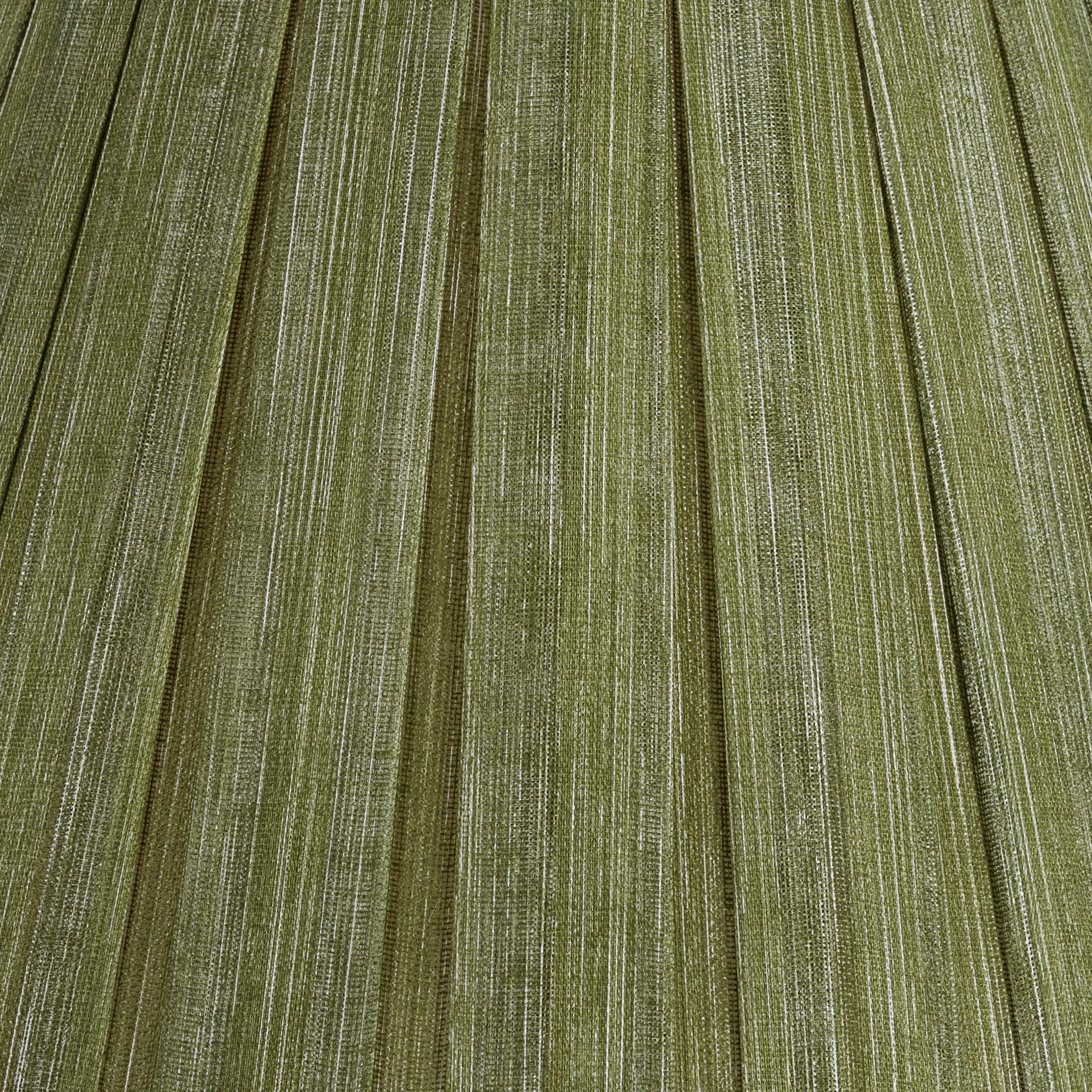 Round Box Pleat Lampshade in Kintyre Green