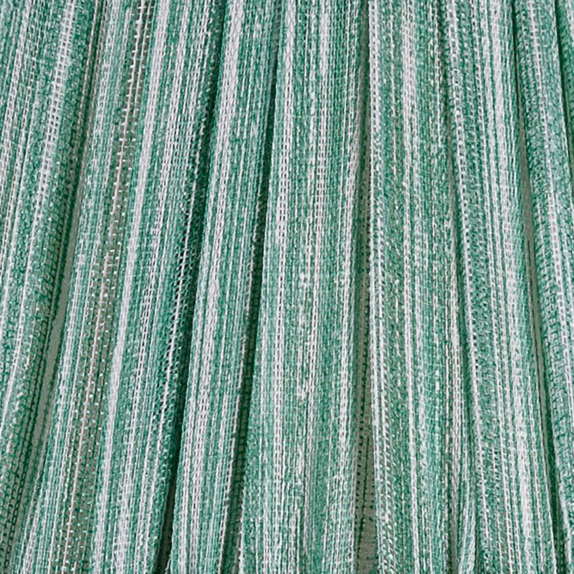 Zafferano Poldina Pro Round Lampshade in Green Strié