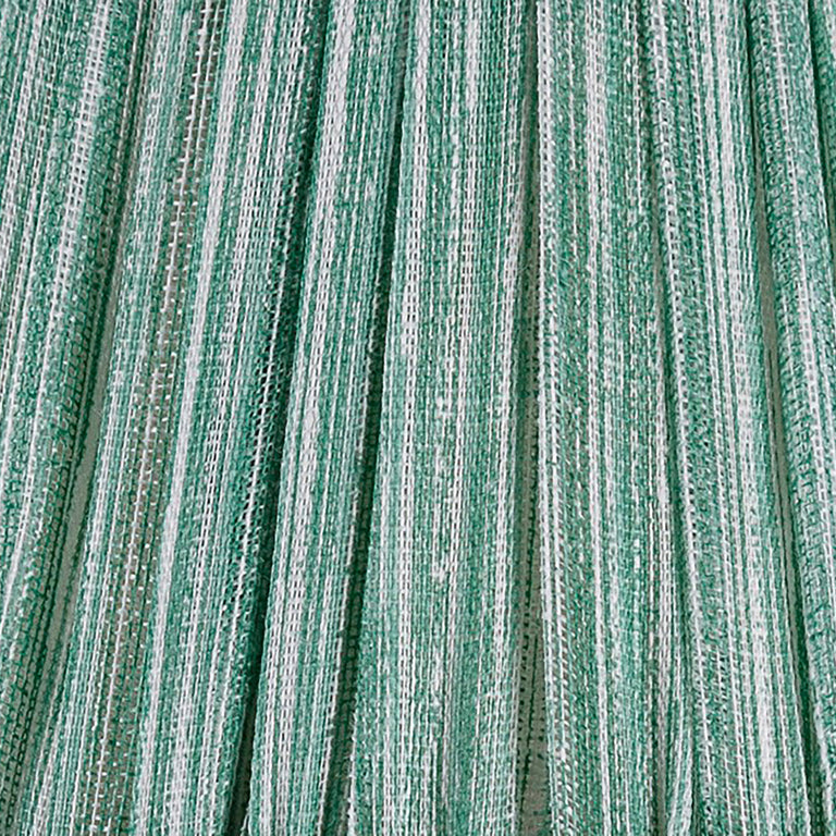 Zafferano Poldina Pro Round Lampshade in Green Strié