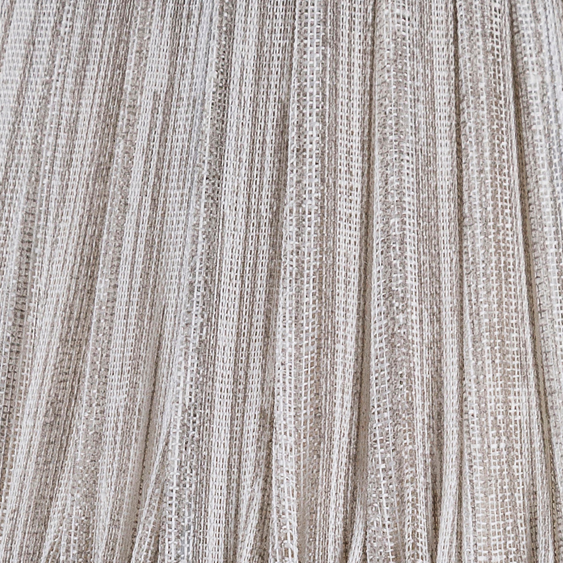 Zafferano Poldina Pro Round Lampshade in Neutral Strié