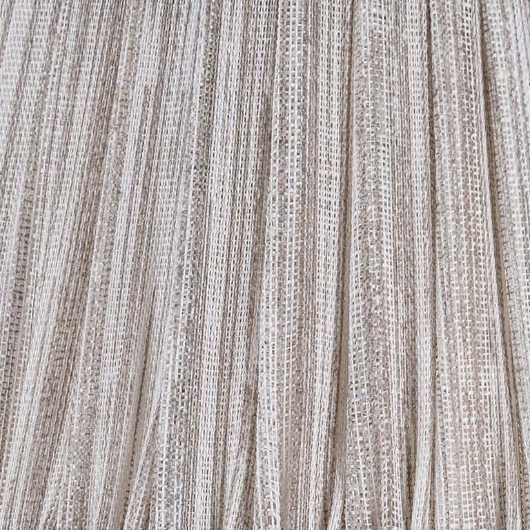 Zafferano Poldina Pro Round Lampshade in Neutral Strié