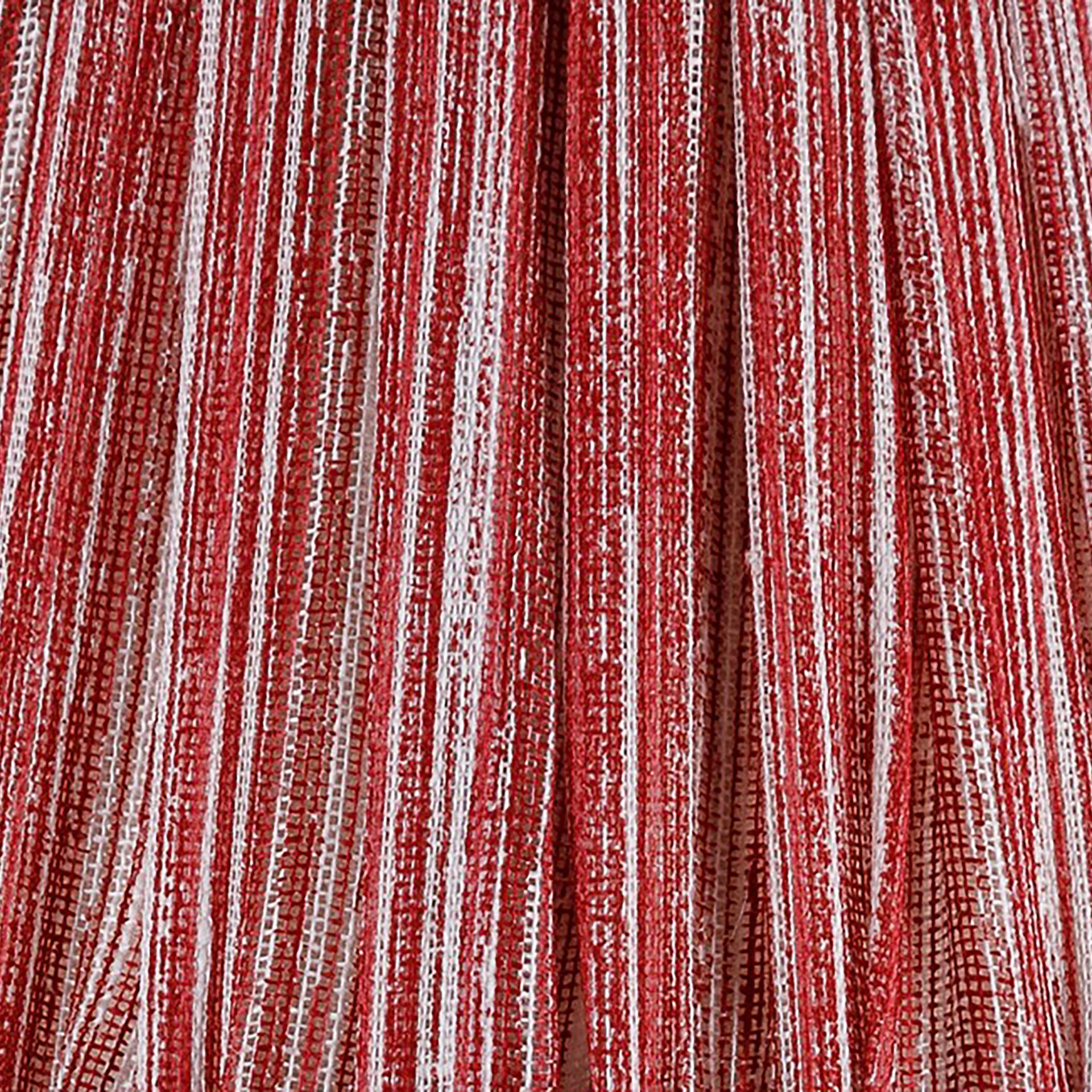 Zafferano Poldina Pro Round Lampshade in Red Strié