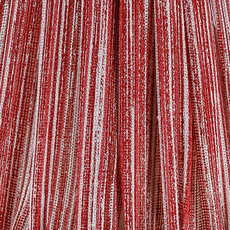 Zafferano Poldina Pro Round Lampshade in Red Strié