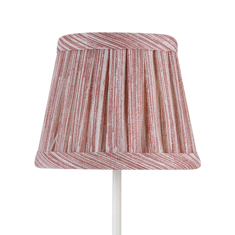 Zafferano Poldina Pro Round Lampshade in Pink Strié
