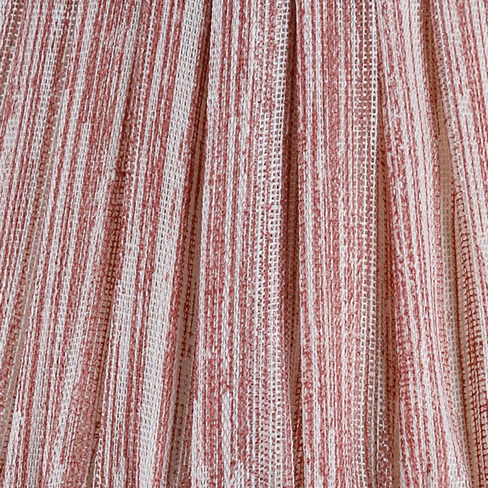 Zafferano Poldina Pro Round Lampshade in Pink Strié