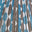 Sheer Linen Fabric Sample in Blue and Neutral Whittle
