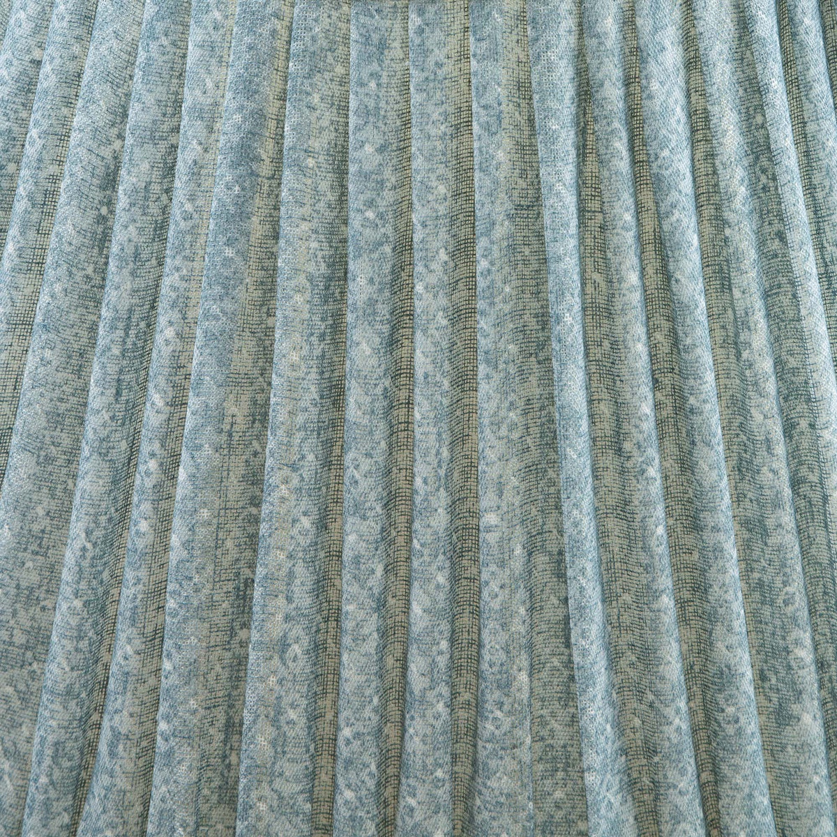 Sheer Linen Fabric Sample in Blue Figured