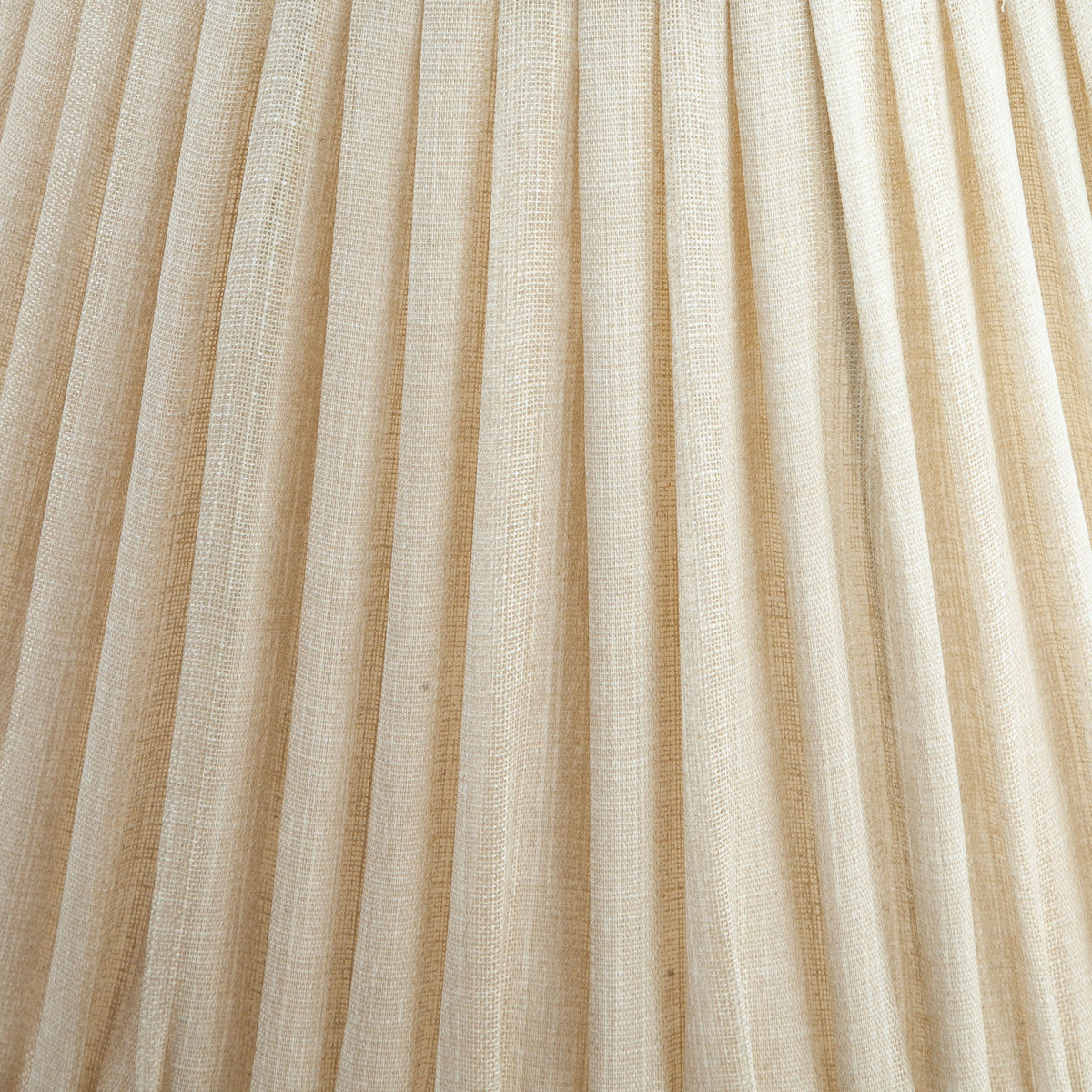 Sheer Linen Fabric Sample in Cream Moire
