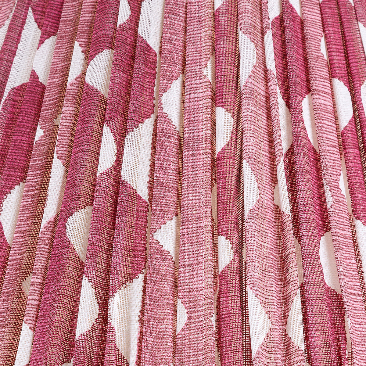 Sheer Linen Fabric Sample in Fuchsia Whittle