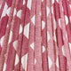 Sheer Linen Fabric Sample in Fuchsia Whittle