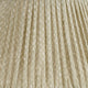 Sheer Linen Fabric Sample in Green Figured