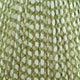 Sheer Linen Fabric Sample in Green Wicker
