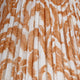 Sheer Linen Fabric Sample in Orange Marlborough