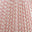 Sheer Linen Fabric Sample in Pink Wicker