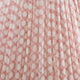 Sheer Linen Fabric Sample in Pink Wicker