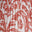 Sheer Linen Fabric Sample in Red Marlborough
