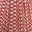 Sheer Linen Fabric Sample in Red Wicker